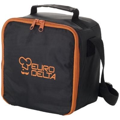 Picture of BERGEN LUNCH COOL BAG in Black Solid