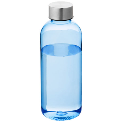 Picture of SPRING 600 ML TRITAN™ WATER BOTTLE in Clear Transparent Blue.