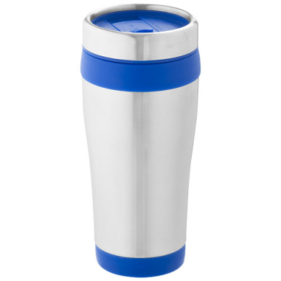 Picture of ELWOOD 410 ML THERMAL INSULATED TUMBLER in Silver & Blue