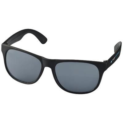 Picture of RETRO DUO-TONE SUNGLASSES in Black Solid