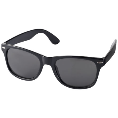 Picture of SUN RAY SUNGLASSES in Solid Black.