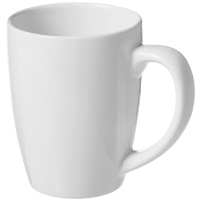 Picture of BOGOTA 350 ML CERAMIC POTTERY MUG in White.