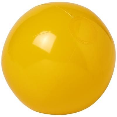 Picture of BAHAMAS SOLID BEACH BALL in Yellow