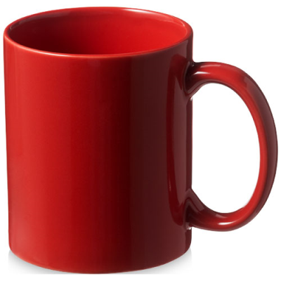 Picture of SANTOS 330 ML CERAMIC POTTERY MUG in Red