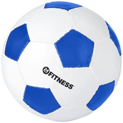Picture of CURVE SIZE 5 FOOTBALL in White Solid-royal Blue