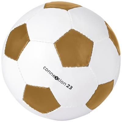 Picture of CURVE SIZE 5 FOOTBALL in Gold
