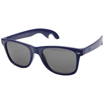 Picture of SUN RAY SUNGLASSES with Bottle Opener in Navy