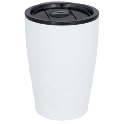 Picture of GEO 350 ML COPPER VACUUM THERMAL INSULATED TUMBLER in White.