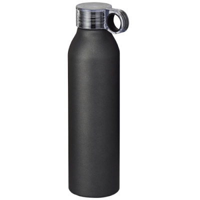 Picture of GROM 650 ML WATER BOTTLE in Solid Black.
