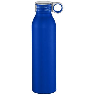 Picture of GROM 650 ML WATER BOTTLE in Royal Blue.