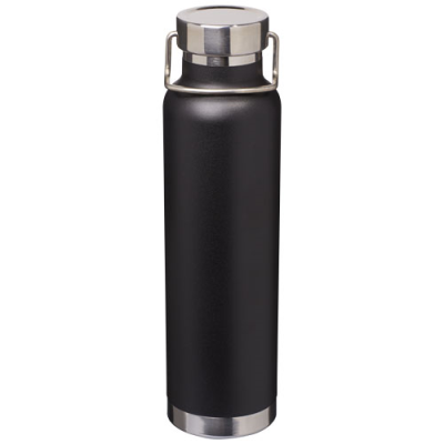Picture of THOR 650 ML COPPER VACUUM THERMAL INSULATED SPORTS BOTTLE in Solid Black