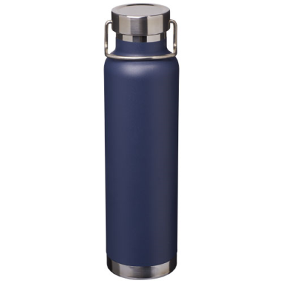 Picture of THOR 650 ML COPPER VACUUM THERMAL INSULATED SPORTS BOTTLE in Navy