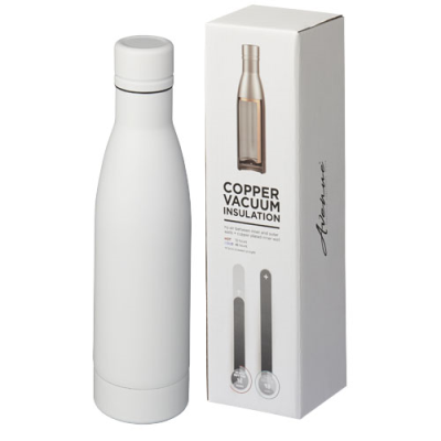 Picture of VASA 500 ML COPPER VACUUM THERMAL INSULATED BOTTLE in White