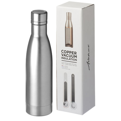 Picture of VASA 500 ML COPPER VACUUM THERMAL INSULATED BOTTLE in Silver