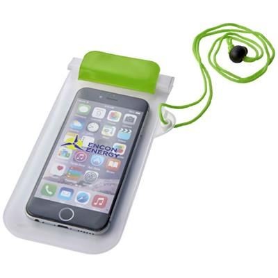 Picture of MAMBO WATERPROOF SMARTPHONE STORAGE POUCH in Lime
