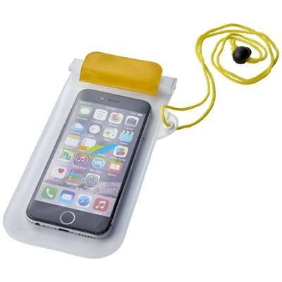 Picture of MAMBO WATERPROOF SMARTPHONE STORAGE POUCH in Yellow