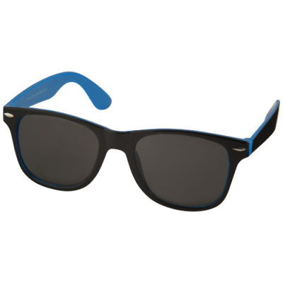 Picture of SUN RAY SUNGLASSES with Two Colour Tones in Process Blue & Solid Black