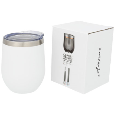 Picture of CORZO 350 ML COPPER VACUUM THERMAL INSULATED CUP in White