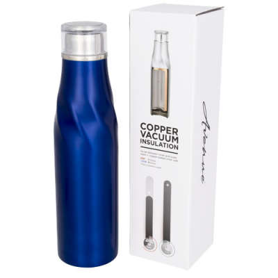 Picture of HUGO 650 ML SEAL-LID COPPER VACUUM THERMAL INSULATED BOTTLE in Blue
