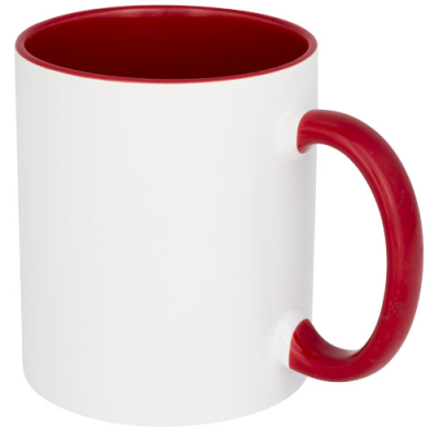Picture of PIX 330 ML CERAMIC POTTERY SUBLIMATION COLOUR POP MUG in Red
