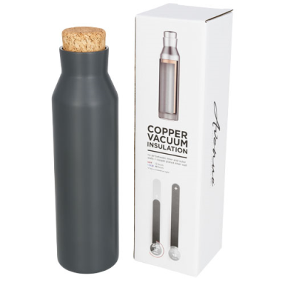 Picture of NORSE 590 ML COPPER VACUUM THERMAL INSULATED BOTTLE in Grey.