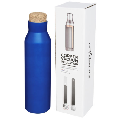 Picture of NORSE 590 ML COPPER VACUUM THERMAL INSULATED BOTTLE in Blue.