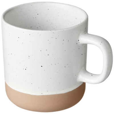 Picture of PASCAL 360 ML CERAMIC POTTERY MUG in White