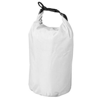 Picture of CAMPER 10 LITRE WATERPROOF BAG in White.