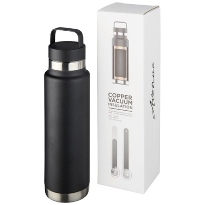 Picture of COLTON 600 ML COPPER VACUUM THERMAL INSULATED SPORTS BOTTLE in Black Solid