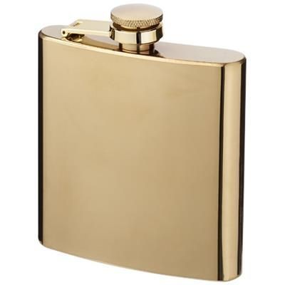 Picture of ELIXER 175 ML GOLD HIP FLASK in Gold