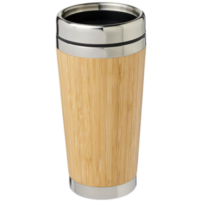 Picture of BAMBUS 450 ML TUMBLER with Bamboo Outer in Brown