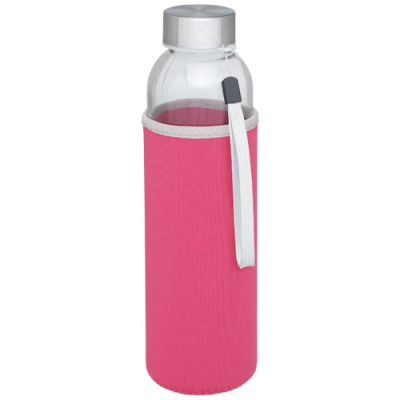 Picture of BODHI 500 ML GLASS SPORTS BOTTLE in Pink
