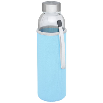 Picture of BODHI 500 ML GLASS WATER BOTTLE in Light Blue