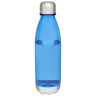 Picture of COVE 685 ML WATER BOTTLE in Clear Transparent Royal Blue.