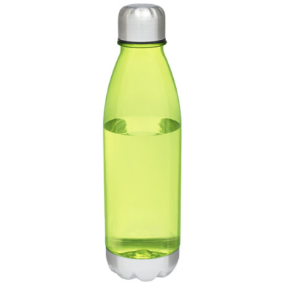 Picture of COVE 685 ML WATER BOTTLE in Clear Transparent Lime.