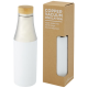 Picture of HULAN 540 ML COPPER VACUUM THERMAL INSULATED STAINLESS STEEL METAL BOTTLE with Bamboo Lid
