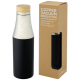 Picture of HULAN 540 ML COPPER VACUUM THERMAL INSULATED STAINLESS STEEL METAL BOTTLE with Bamboo Lid