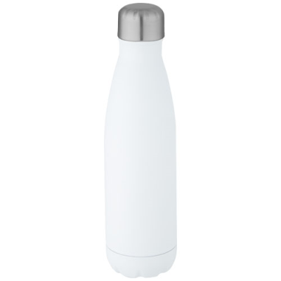 Picture of COVE 500 ML VACUUM THERMAL INSULATED STAINLESS STEEL METAL BOTTLE in White