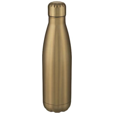 Picture of COVE 500 ML VACUUM THERMAL INSULATED STAINLESS STEEL METAL BOTTLE in Gold.