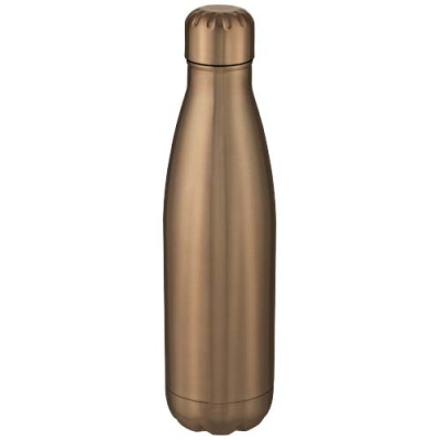 Picture of COVE 500 ML VACUUM THERMAL INSULATED STAINLESS STEEL METAL BOTTLE in Rose Gold.