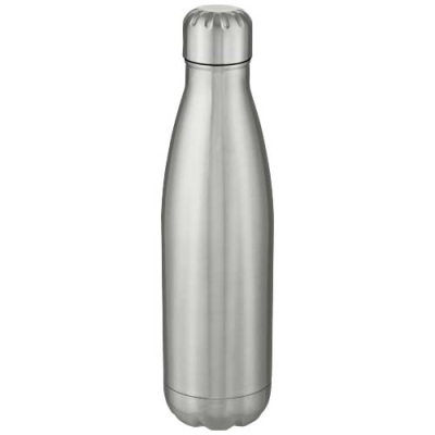 Picture of COVE 500 ML VACUUM THERMAL INSULATED STAINLESS STEEL METAL BOTTLE in Silver.