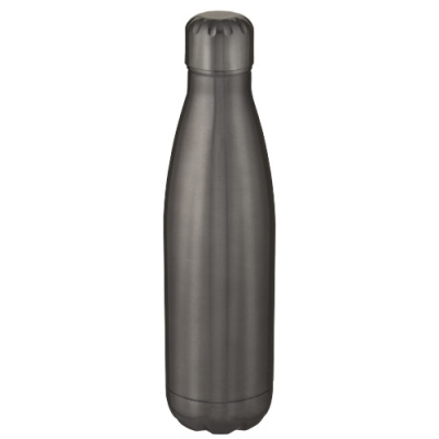 Picture of COVE 500 ML VACUUM THERMAL INSULATED STAINLESS STEEL METAL BOTTLE in Titanium