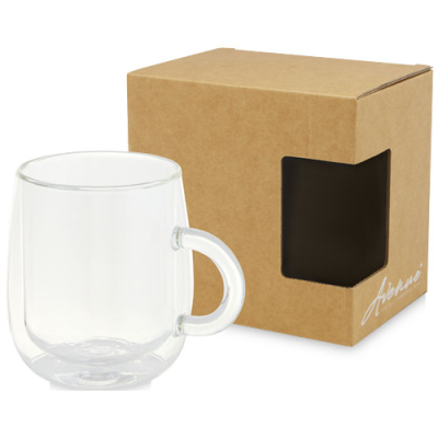 Picture of IRIS 330 ML GLASS MUG in Clear Transparent Clear Transparent
