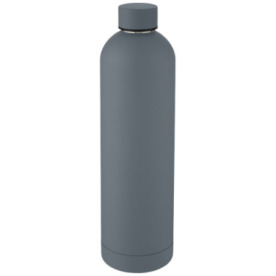 Picture of SPRING 1 L COPPER VACUUM THERMAL INSULATED BOTTLE in Dark Grey.