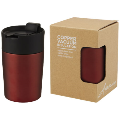 Picture of JETTA 180 ML COPPER VACUUM THERMAL INSULATED TUMBLER in Red.