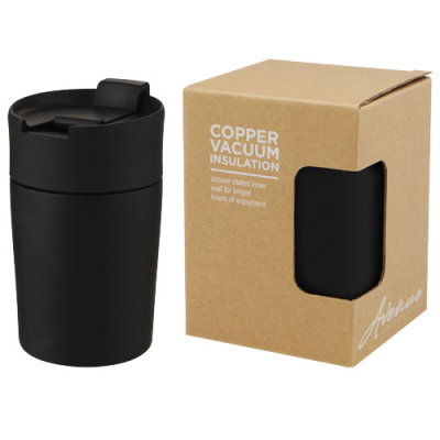 Picture of JETTA 180 ML COPPER VACUUM THERMAL INSULATED TUMBLER in Solid Black.