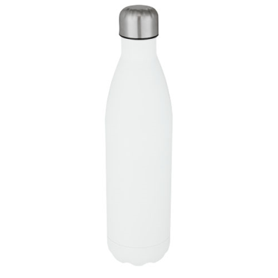 Picture of COVE 750 ML VACUUM THERMAL INSULATED STAINLESS STEEL METAL BOTTLE in White.