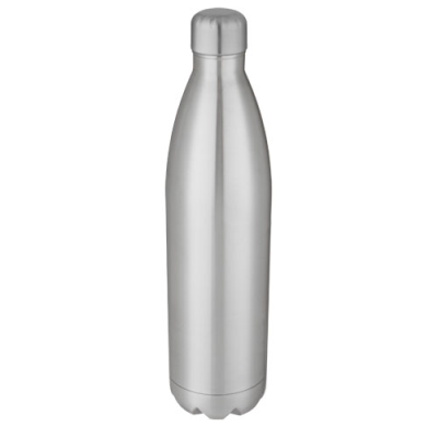Picture of COVE 1 L VACUUM THERMAL INSULATED STAINLESS STEEL METAL BOTTLE in Silver.