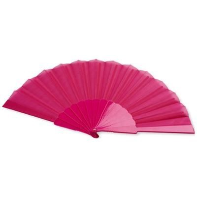 Picture of MAESTRAL FOLDING HANDFAN in Paper Box in Magenta