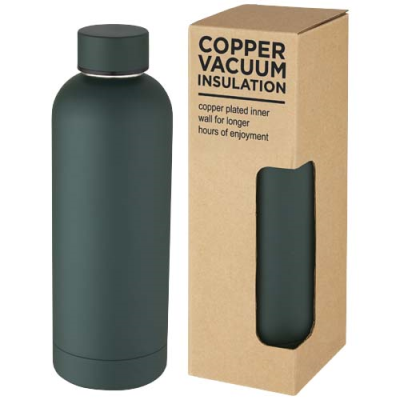 Picture of SPRING 500 ML COPPER VACUUM THERMAL INSULATED BOTTLE in Green Flash.